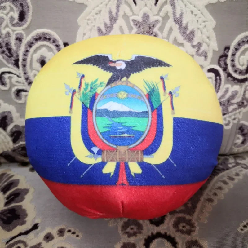 Countryball Plush Keychain – Latin America