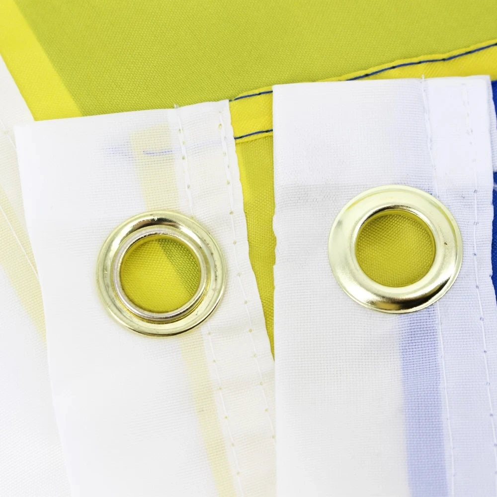 90*150cm Ukraine Flag For Ua Ukr Banner Decoration polyester fiber fillpoly fabricpoly Light-weighted National Country