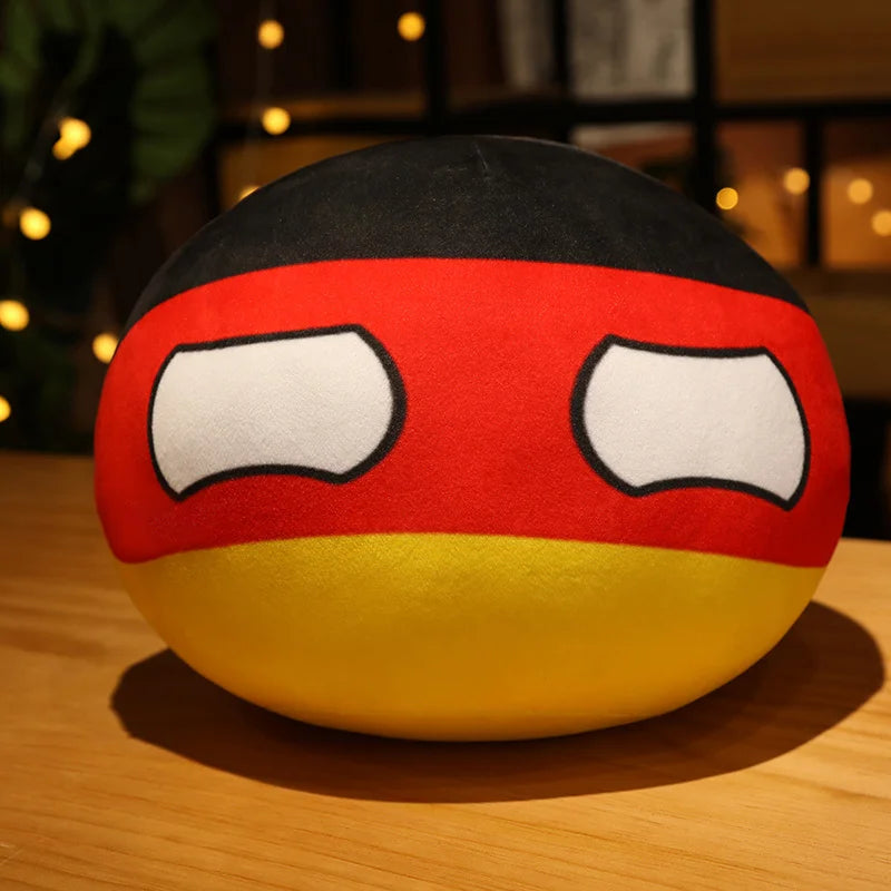 Countryball Plush Pillow – Soft & Cute
