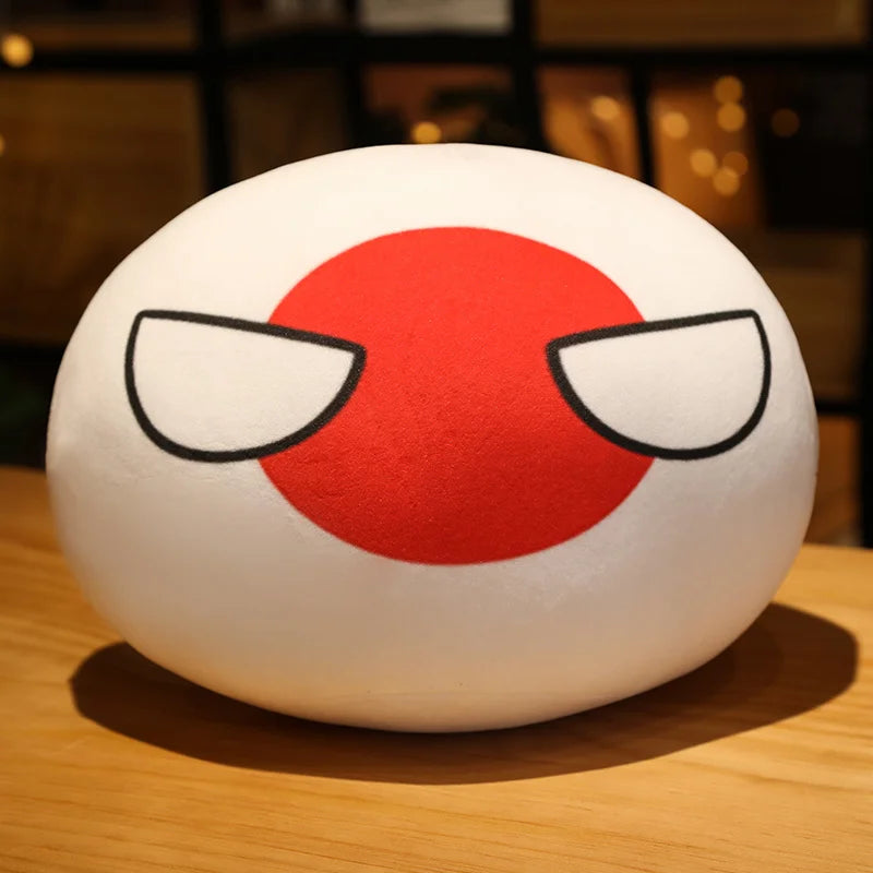 Countryball Plush Pillow – Soft & Cute
