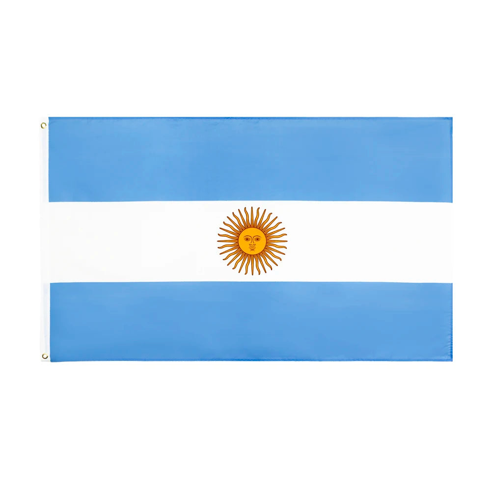 FLAGHUB 60X90 90X150cm Arg Ar Argentina Flag For Decoration
