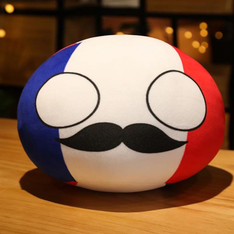 Countryball Plush Pillow – Soft & Cute