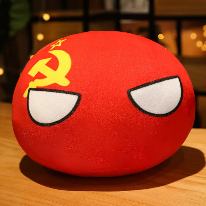Countryball Plush Pillow – Soft & Cute
