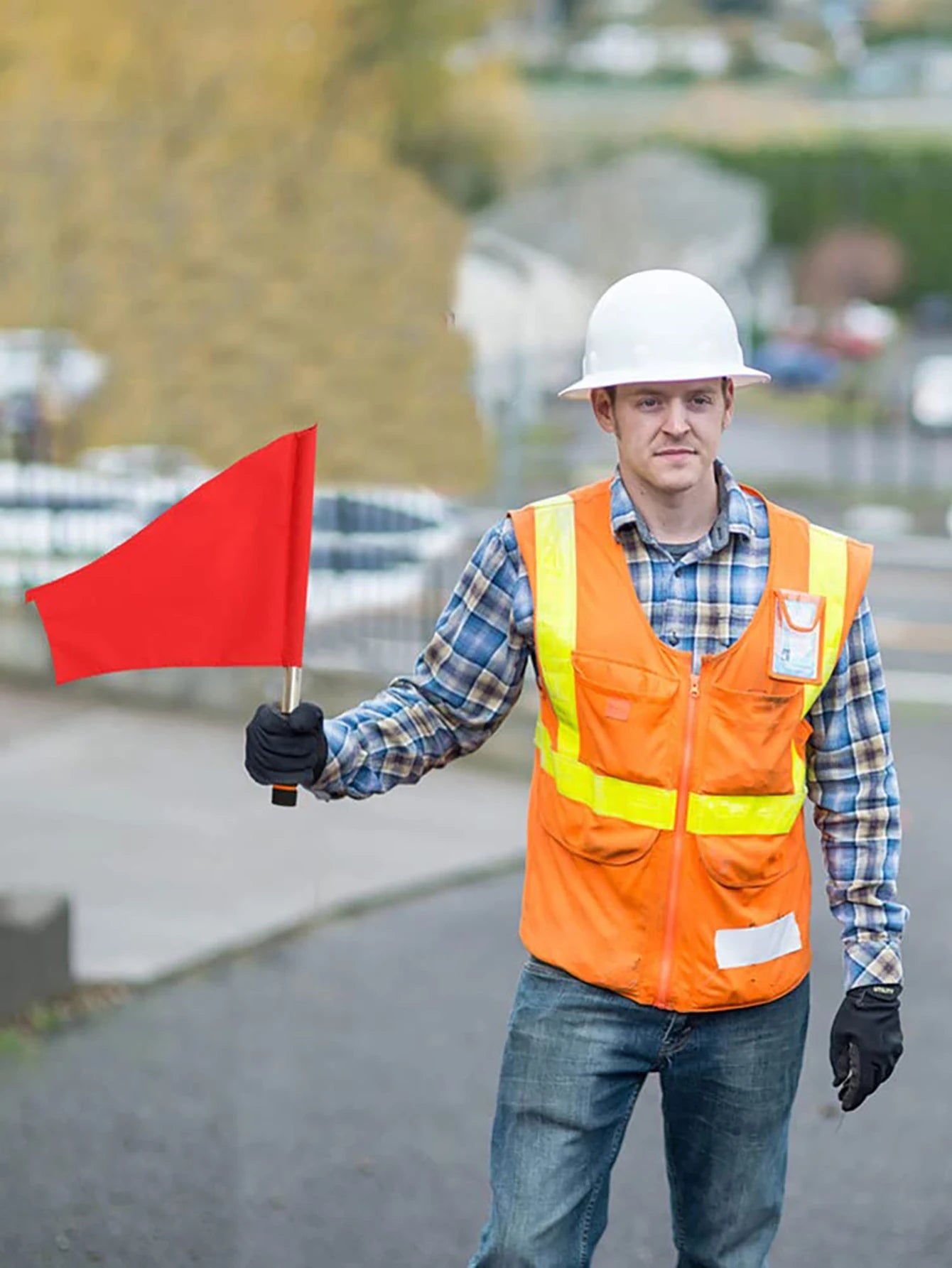 Hand Flag Traffic Safety Flag Sports Referee Flag Athletics Training Flag Performance Informant Official Flag Football And Volle