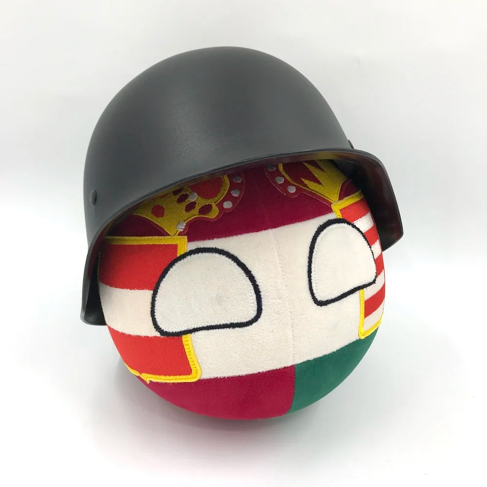 Countryball Plush Toy – International Flags (20 cm)