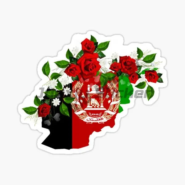 Afghanistan National Flag Map National Badge Reflective  Car Bumper Motorcycle Bicycle Scooter Kayak Travel Stickers