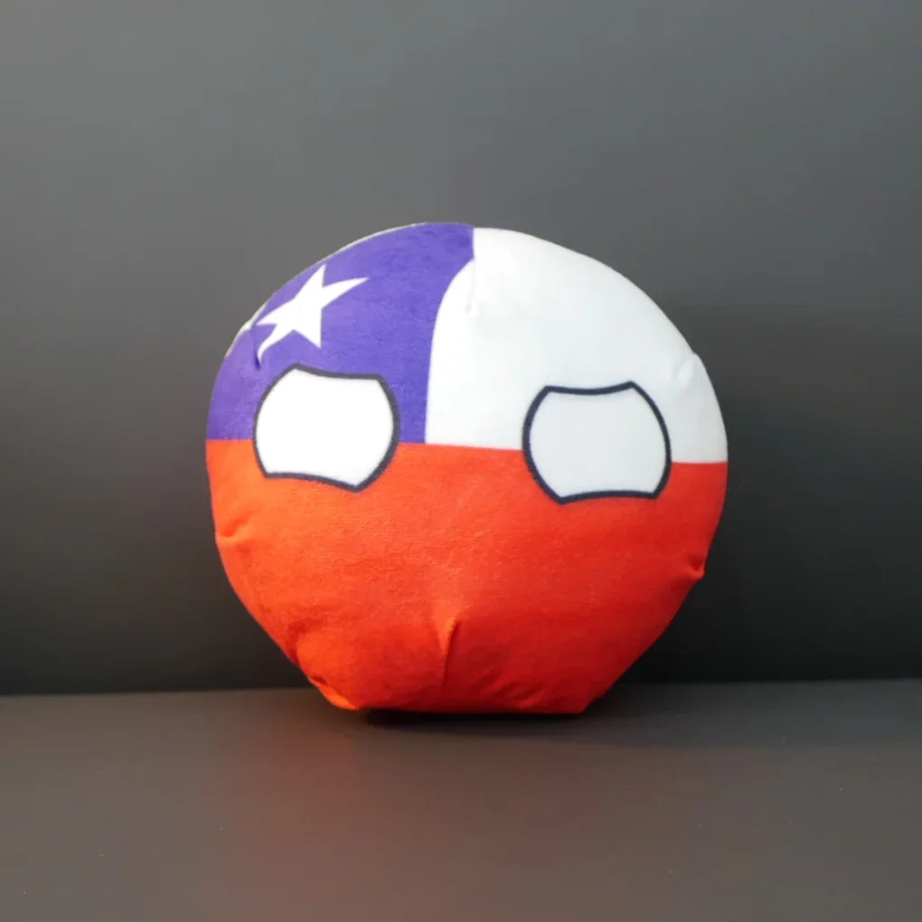 Countryball Plush Keychain – Latin America
