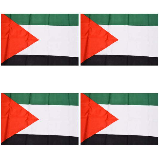 VELIF-4X Palestine National Flag 5Ft X 3Ft