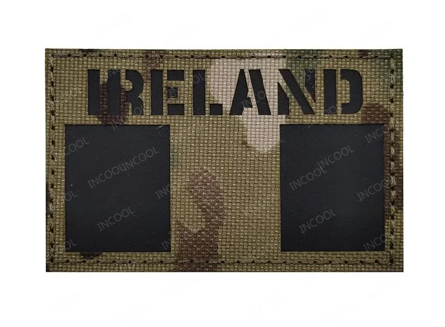 America Spain France Germany Brazil Greece Cyprus Serbia Poland Mexico Hungary Lithuania Peru Reflective Laser Cut Flag Patches