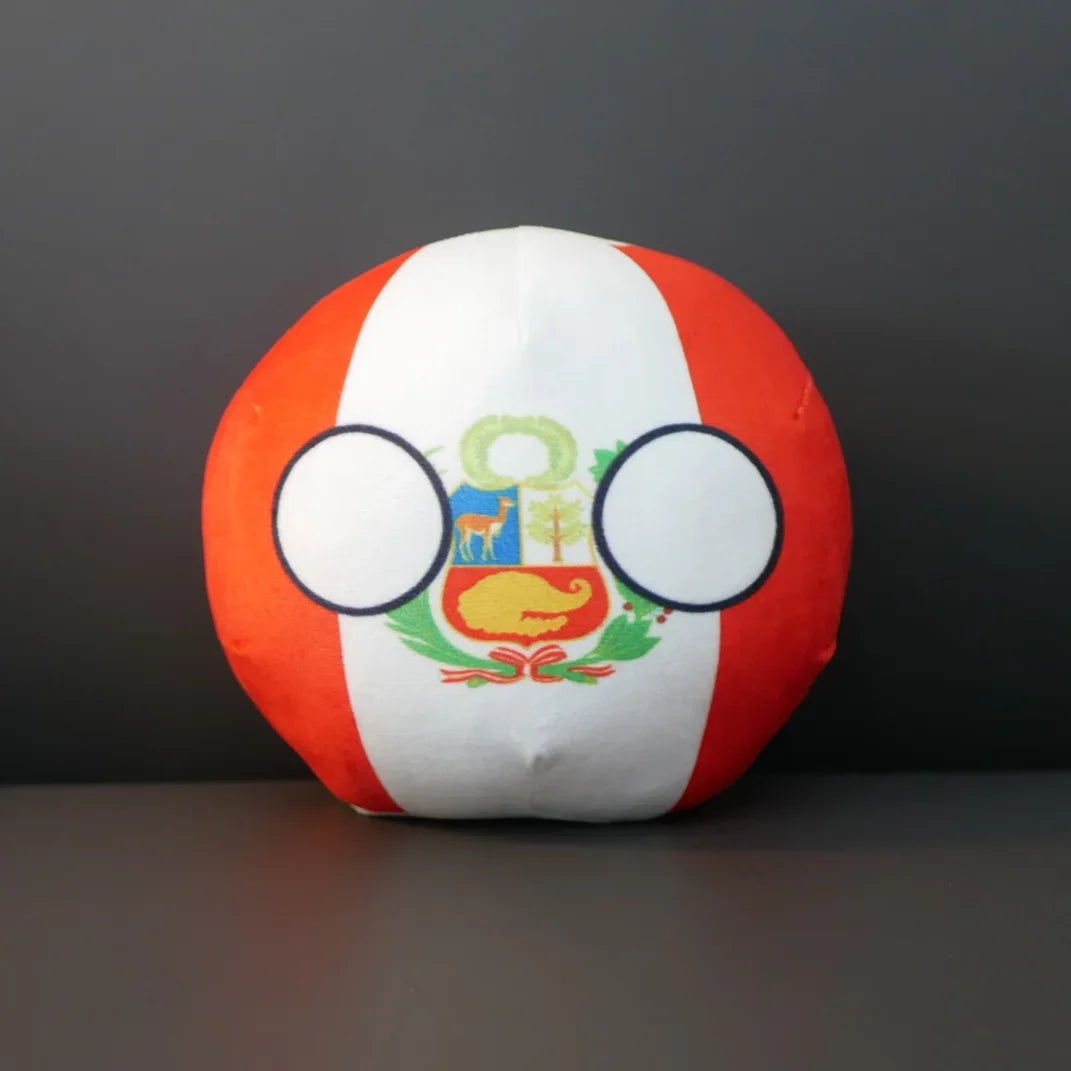 Countryball Plush Keychain – Latin America
