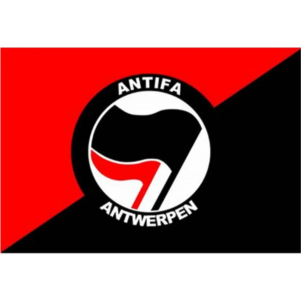 90X150CM  Antifascist Action Flag  Anti-Racism Flag For Decoration