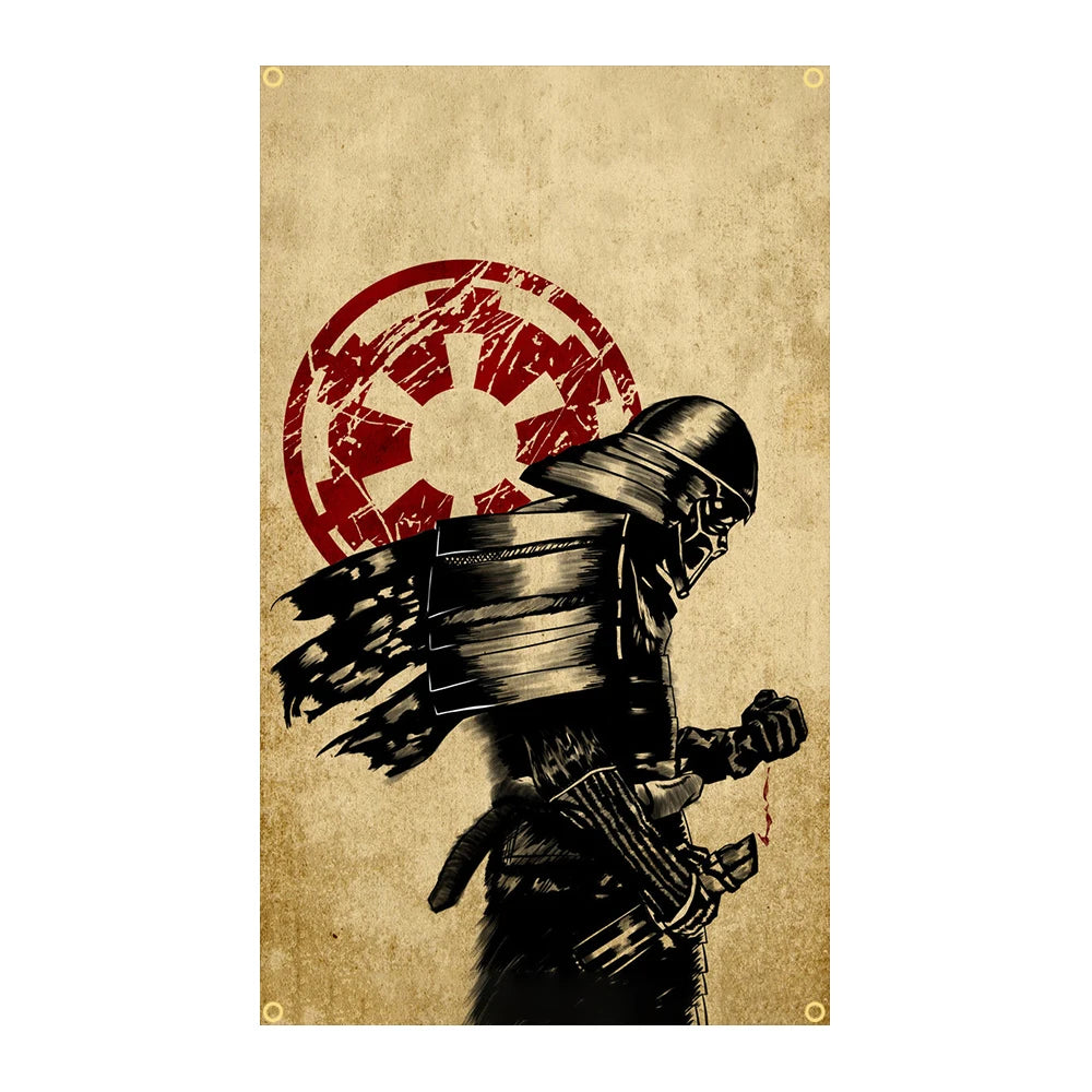 FLAGLAND Galactic Empire Flag 90x150cm Red