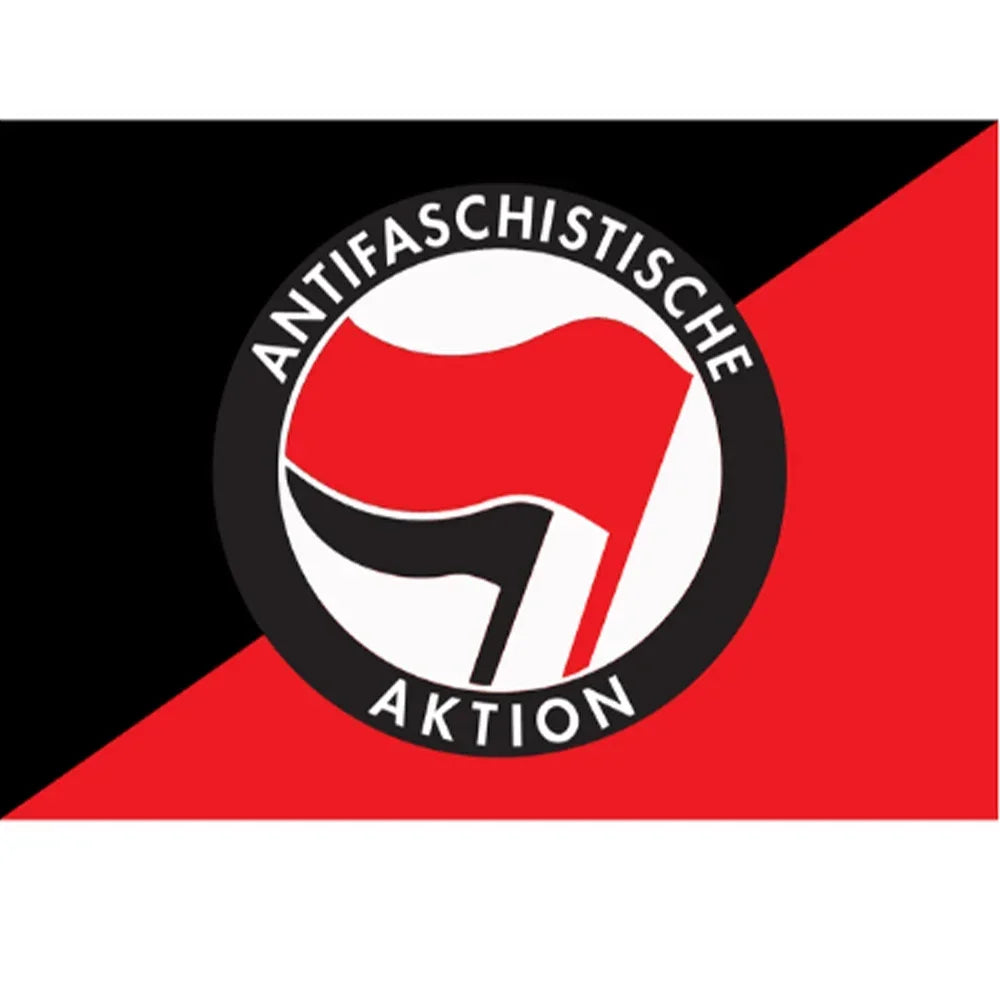 90X150CM  Antifascist Action Flag  Anti-Racism Flag For Decoration