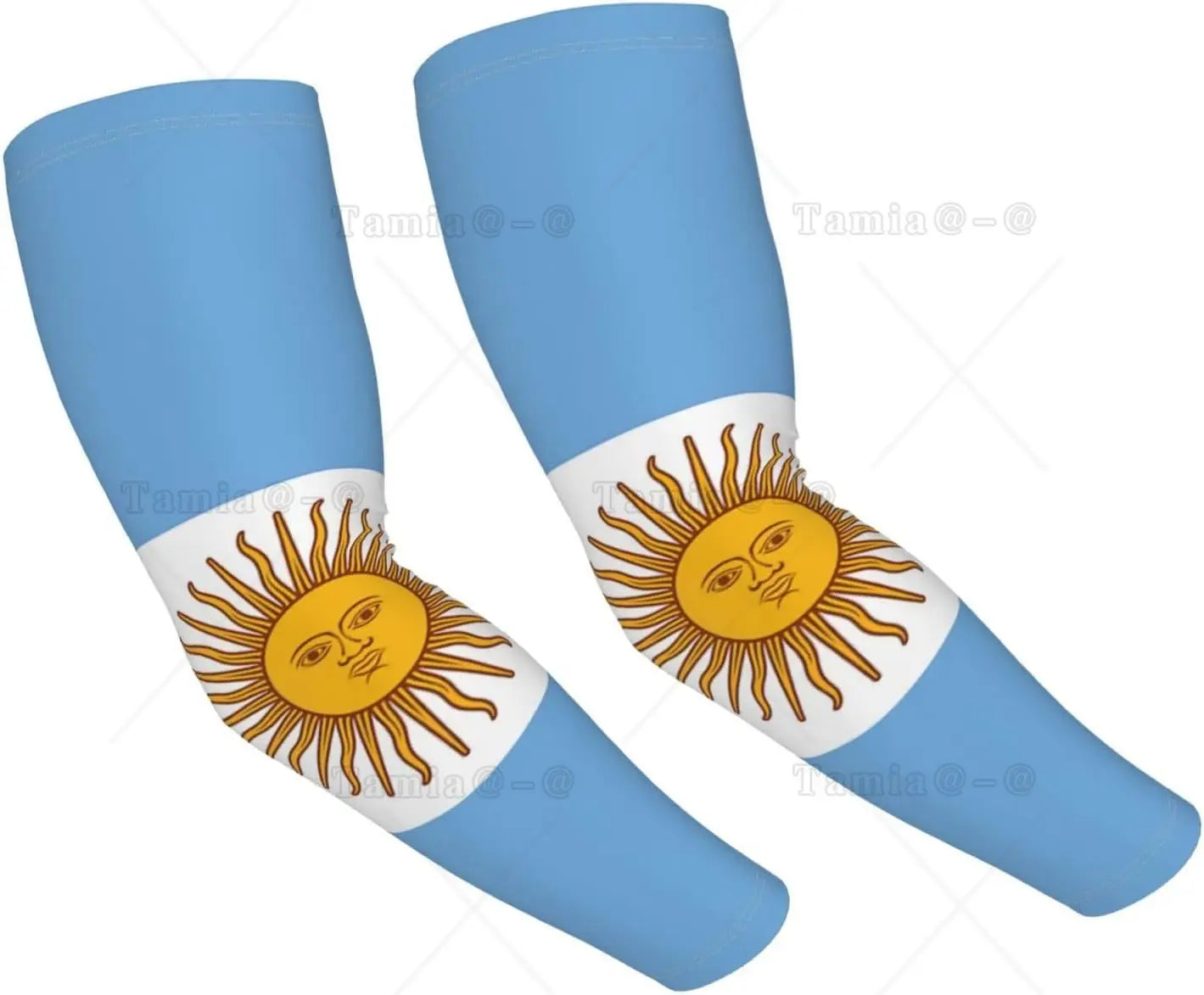 Argentina Flag   Cute Flag Arm Sleeves for Men Women Sun Protection  Arm Sleeves Cooling