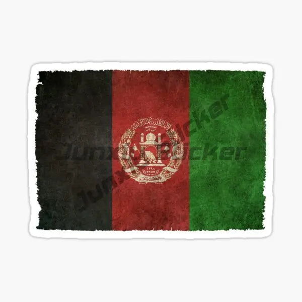 Afghanistan National Flag Map National Badge Reflective  Car Bumper Motorcycle Bicycle Scooter Kayak Travel Stickers