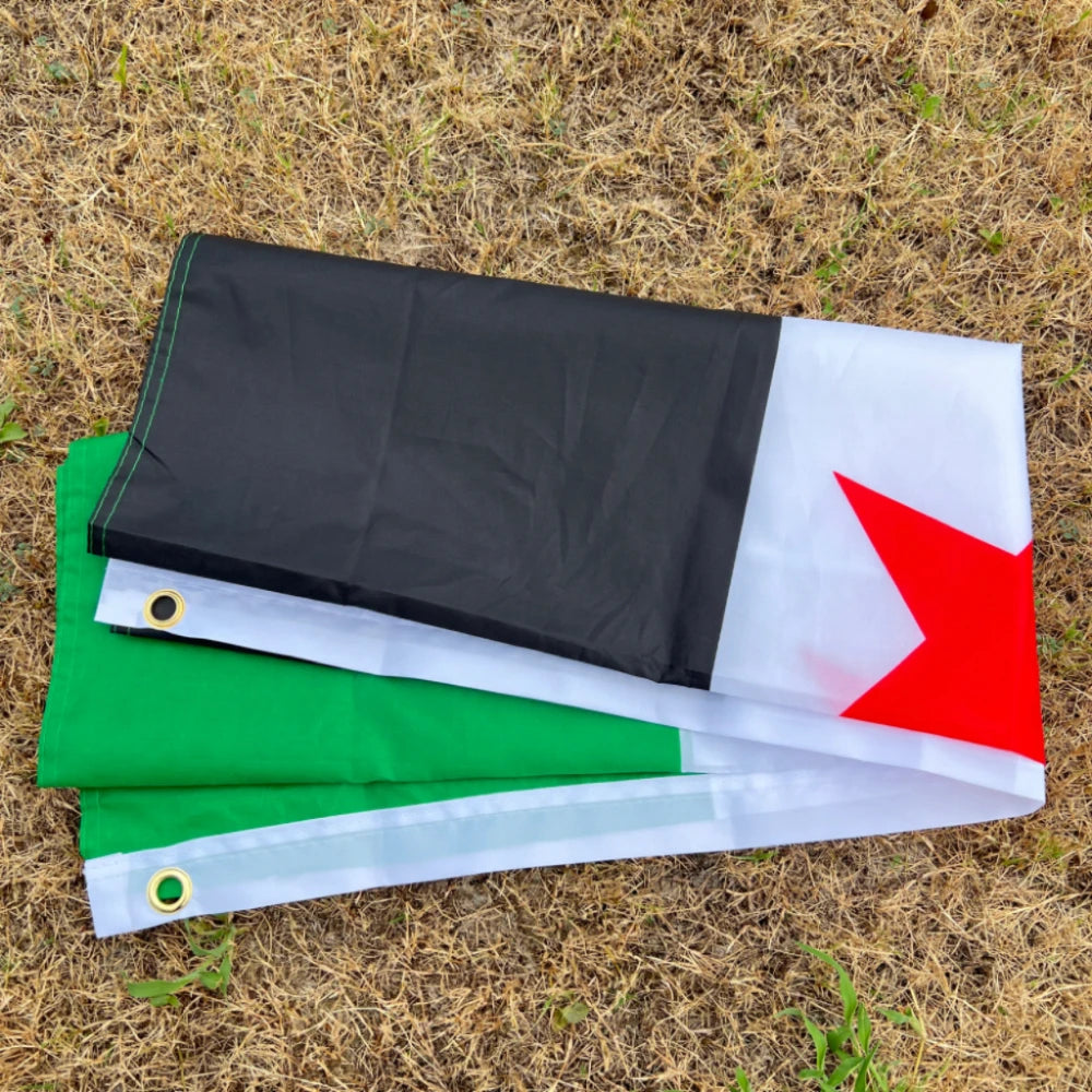 Syria Flag 90x150cm Syria Free People's flag hanging, high quality polyester flag decoration