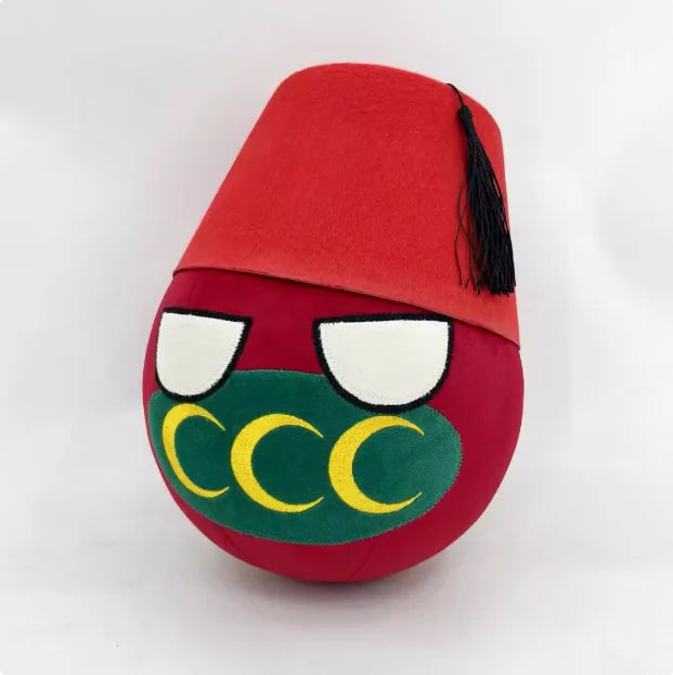 Countryball Plush Toy – International Flags (20 cm)