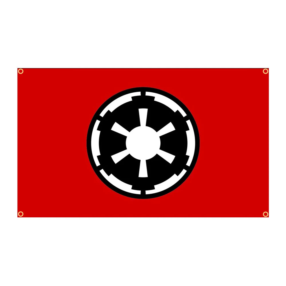 FLAGLAND Galactic Empire Flag 90x150cm Red