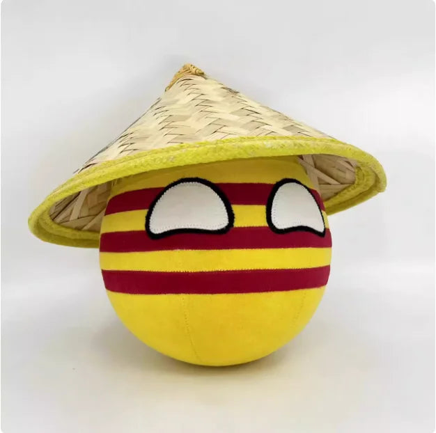 Countryball Plush Toy – International Flags (20 cm)