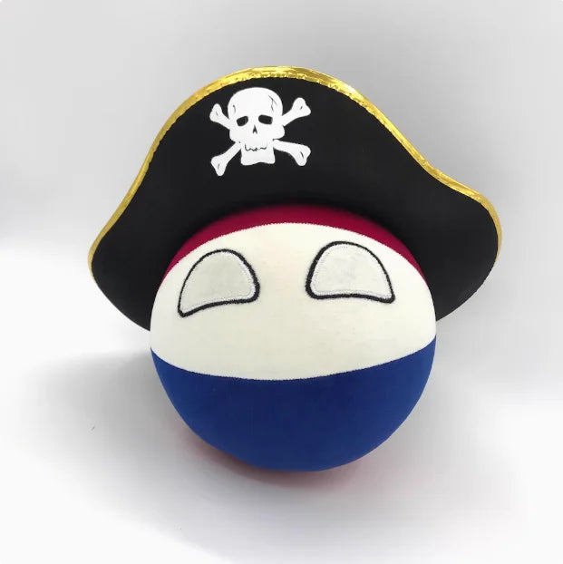 Countryball Plush Toy – International Flags (20 cm)