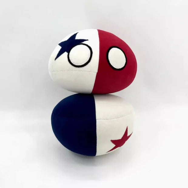 Countryball Plush Toy – International Flags (20 cm)