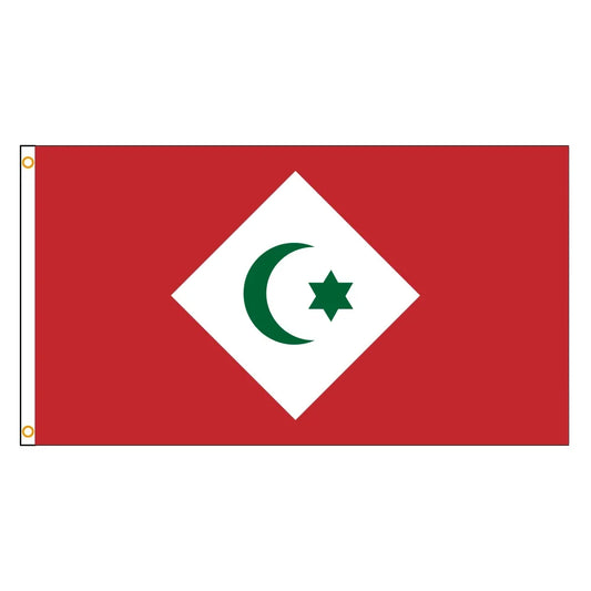 Republic Of The Rif Flag(1921–1926)，60x90cm 90x150cm 120x180cm