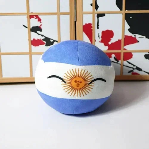 Countryball Plush Keychain – Latin America