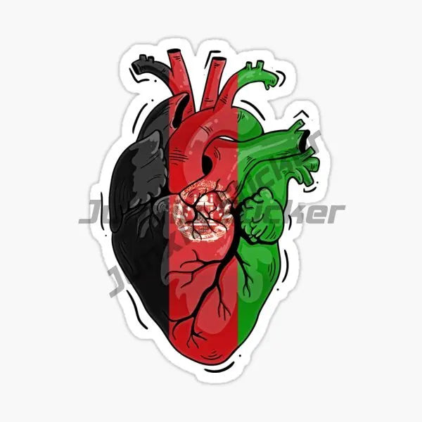 Afghanistan National Flag Map National Badge Reflective  Car Bumper Motorcycle Bicycle Scooter Kayak Travel Stickers