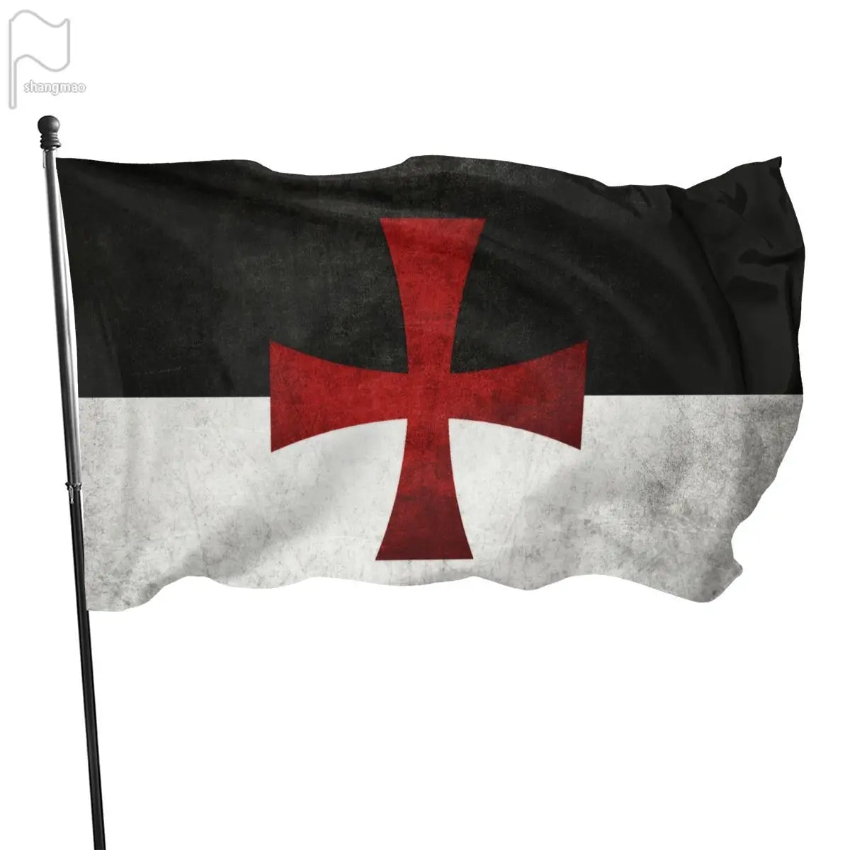 90x150cm Knights Templar Flag Medieval Crusaders Battle Ensign Flag