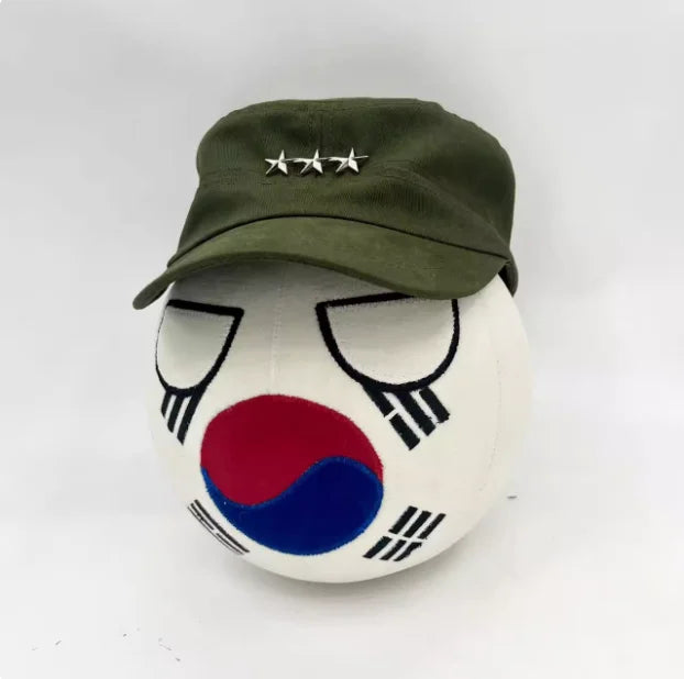 Countryball Plush Toy – International Flags (20 cm)