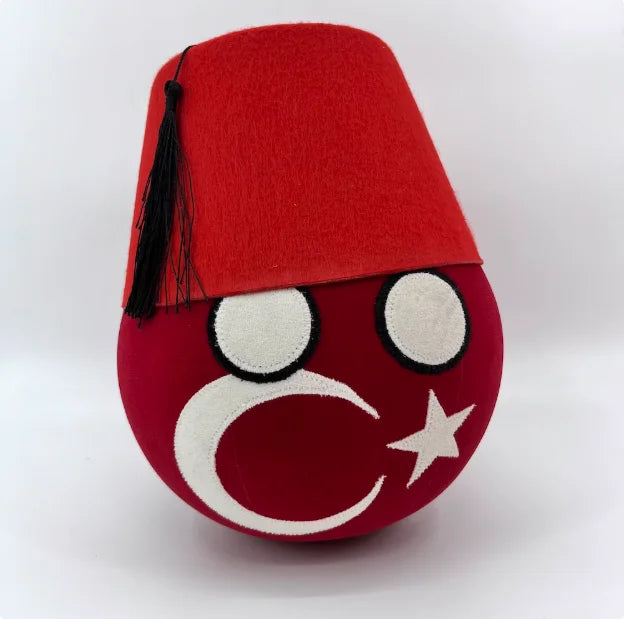 Countryball Plush Toy – International Flags (20 cm)