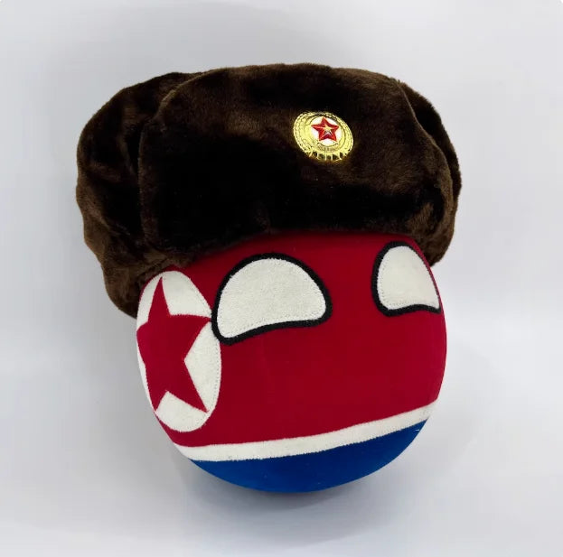 Countryball Plush Toy – International Flags (20 cm)