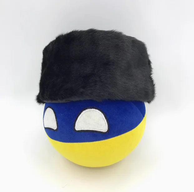Countryball Plush Toy – International Flags (20 cm)