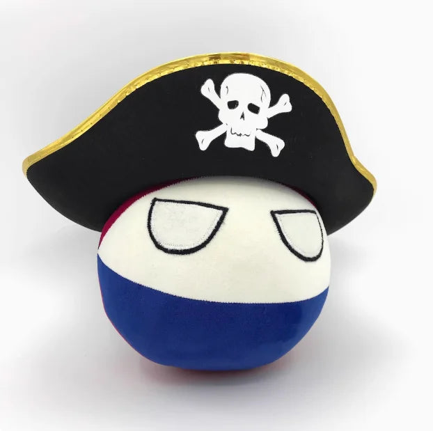 Countryball Plush Toy – International Flags (20 cm)
