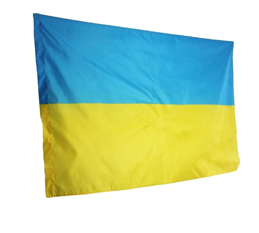 90*150cm Ukraine Flag For Ua Ukr Banner Decoration polyester fiber fillpoly fabricpoly Light-weighted National Country