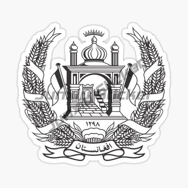 Afghanistan National Flag Map National Badge Reflective  Car Bumper Motorcycle Bicycle Scooter Kayak Travel Stickers