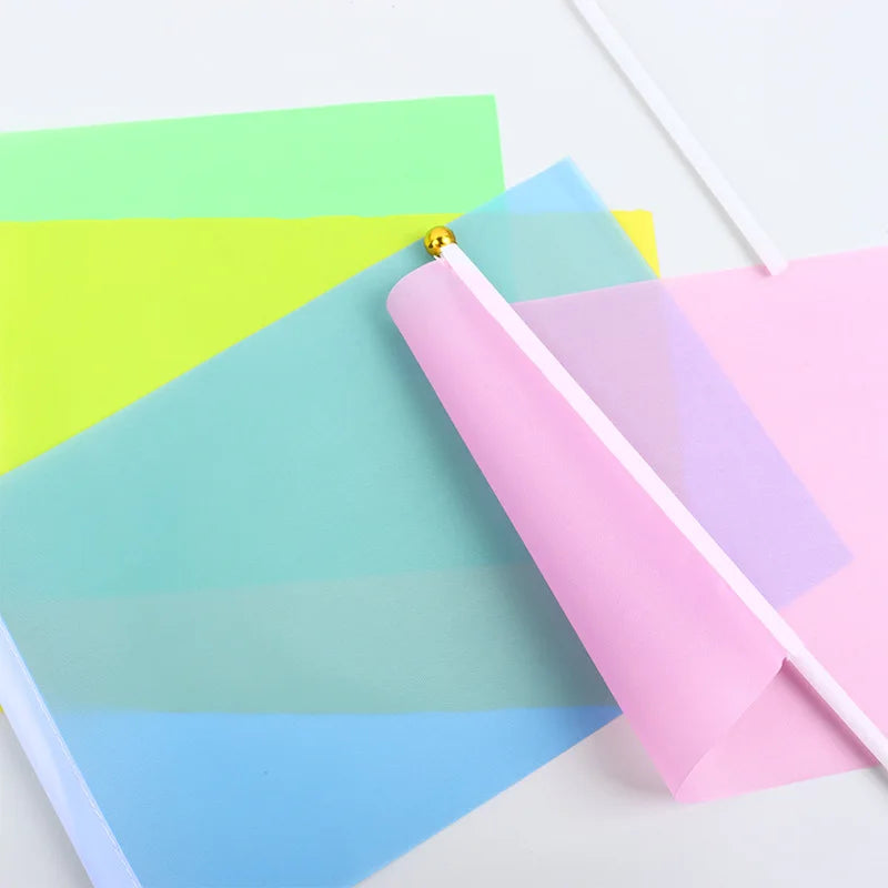 flags waving red/yellow/blue/green/pink color floating flag pure color flags morning exercises flag