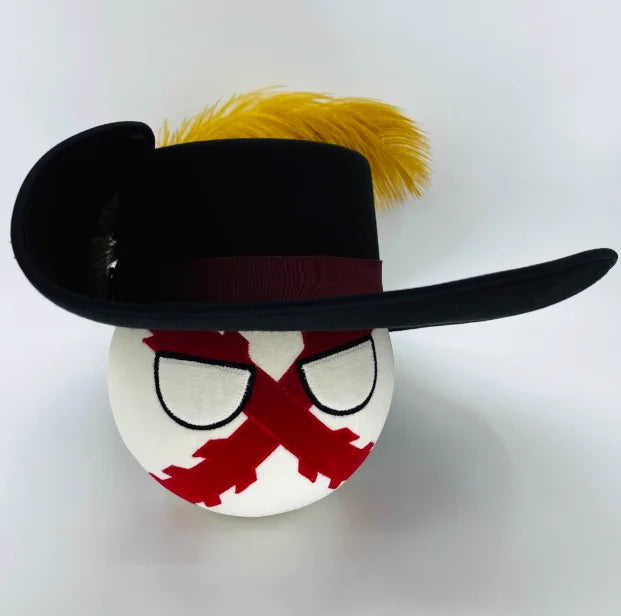 Countryball Plush Toy – International Flags (20 cm)