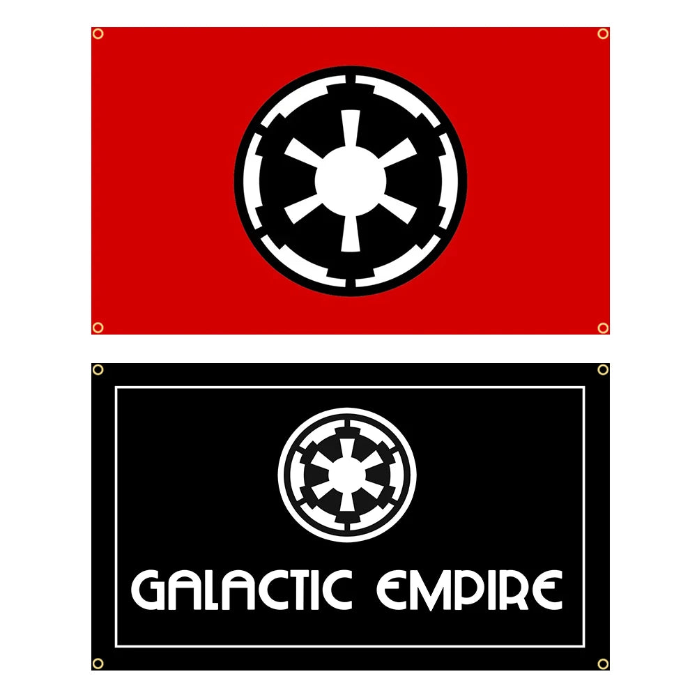 FLAGLAND Galactic Empire Flag 90x150cm Red