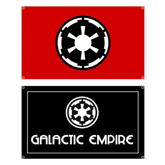 FLAGLAND Galactic Empire Flag 90x150cm Red