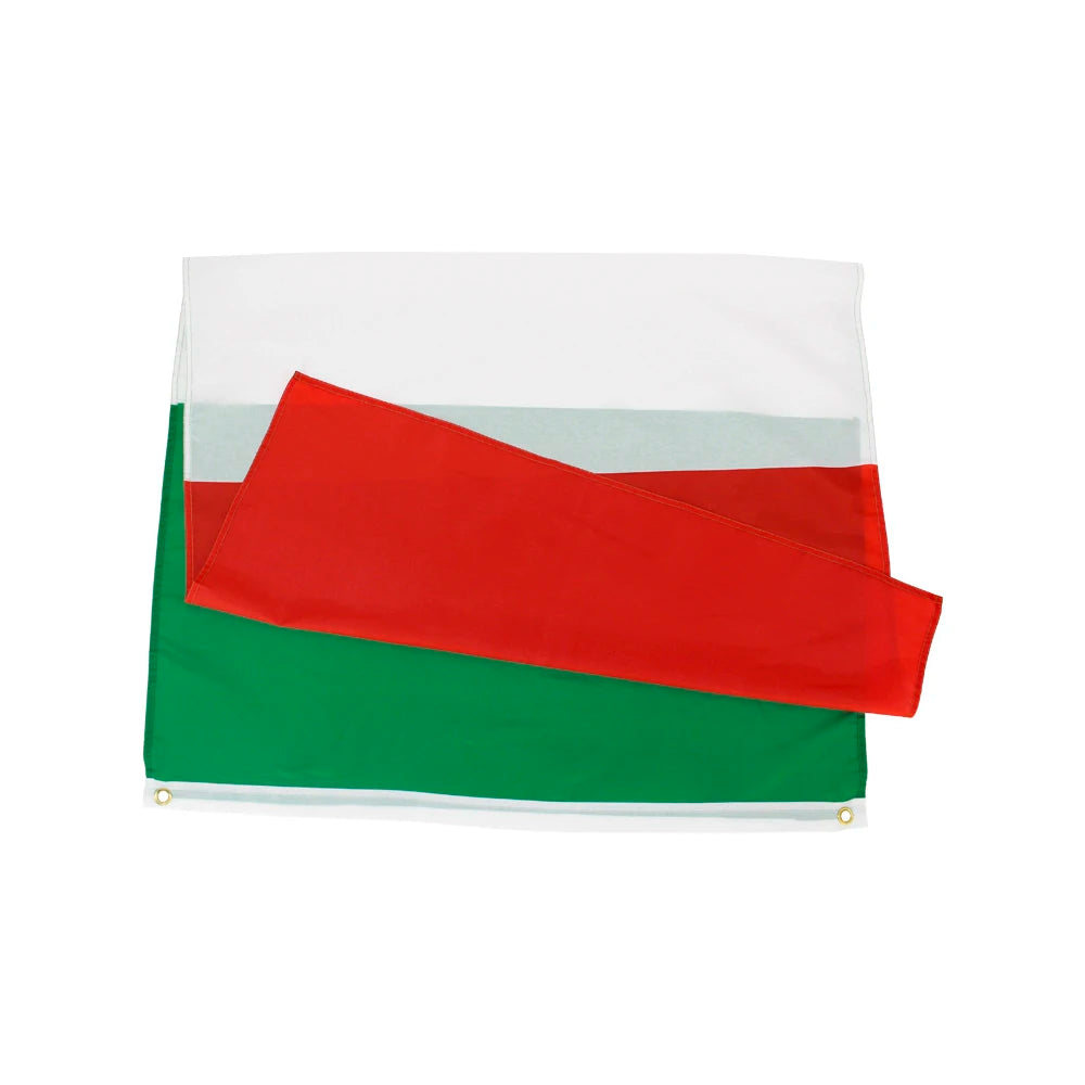 LeaFLAG ITALY Flag 90x150cm hanging polyester green white red Italy italian flag for Festival Home Decoration