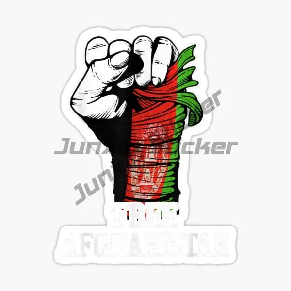 Afghanistan National Flag Map National Badge Reflective  Car Bumper Motorcycle Bicycle Scooter Kayak Travel Stickers