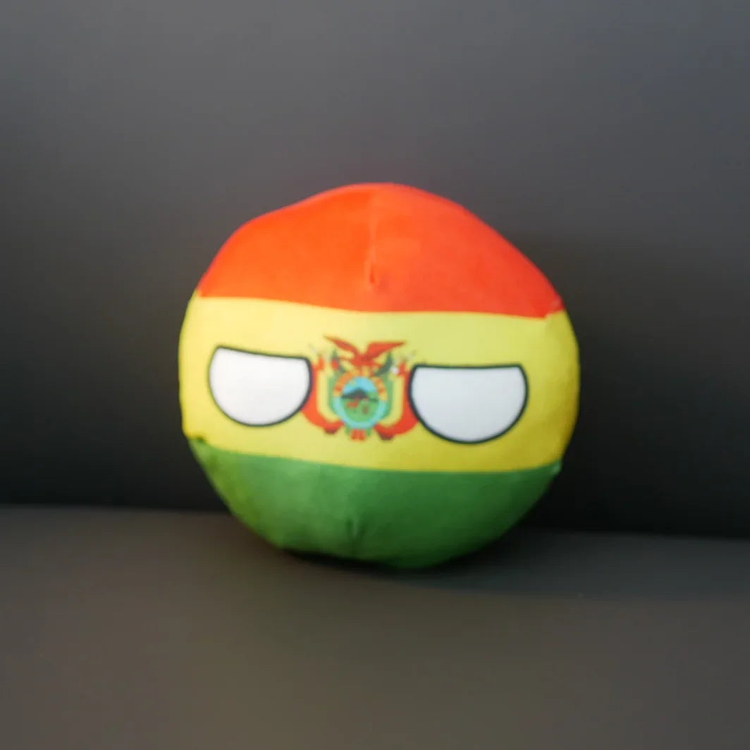 Countryball Plush Keychain – Latin America