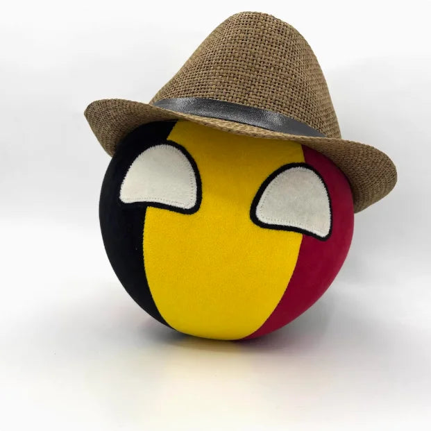 Countryball Plush Toy – International Flags (20 cm)